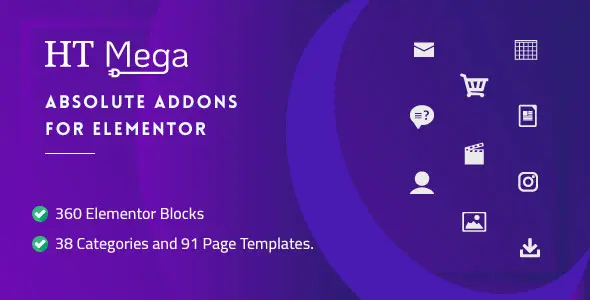 Ht mega elementor addons