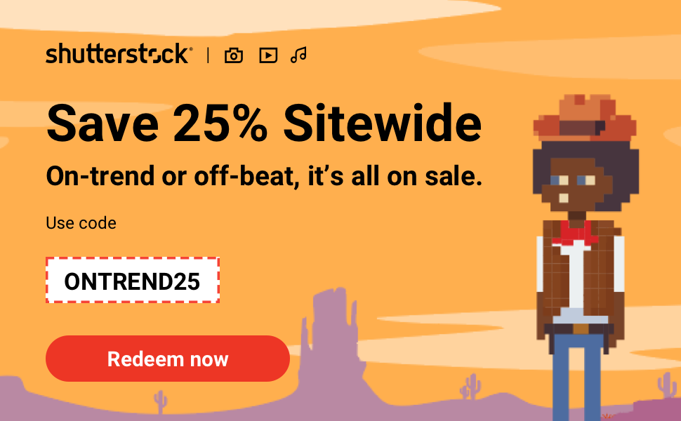 shutterstock spring promotion
