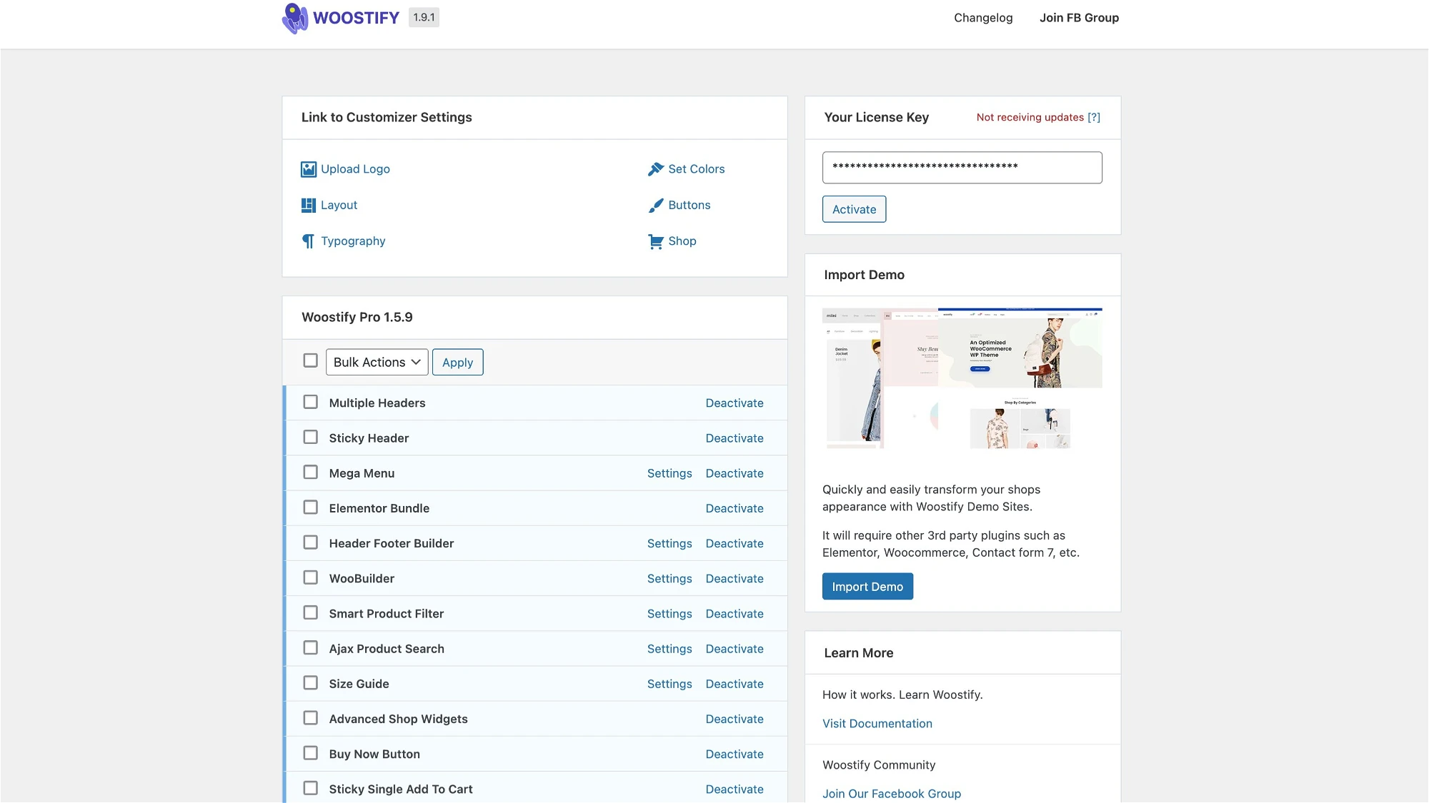 woostify lifetime deal pages